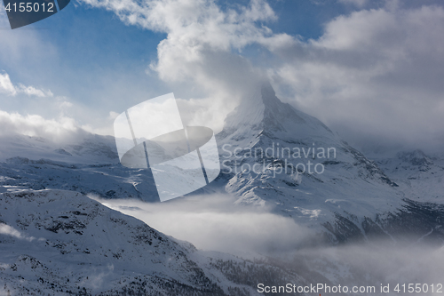 Image of mountain matterhorn zermatt switzerland