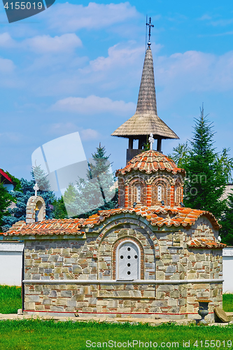 Image of Small Chapel in front of Monastery 