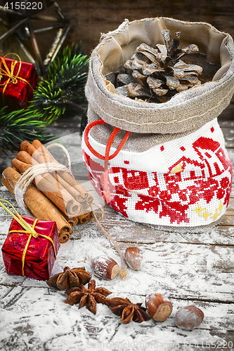 Image of Festive bag for Christmas