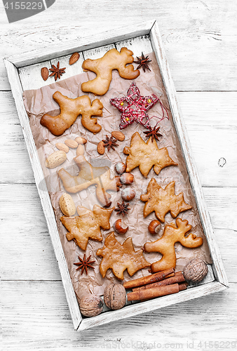 Image of Homemade cookies for Christmas