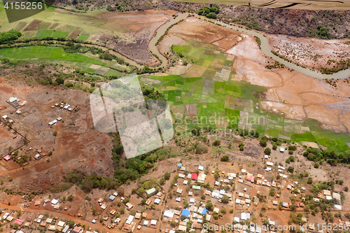 Image of view of the earth landscape, Madagascar coast