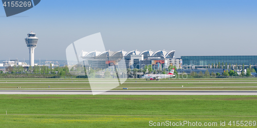 Image of Munich international airport is named in memory of Franz Josef S