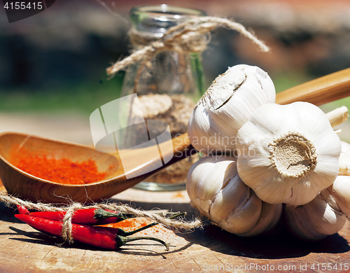 Image of close up picture of a lot red hot chilli peppers and spicy, g