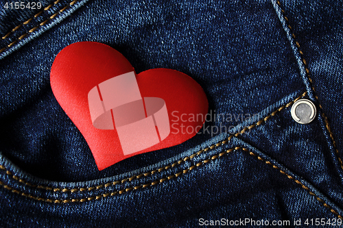 Image of Heart in the pocket