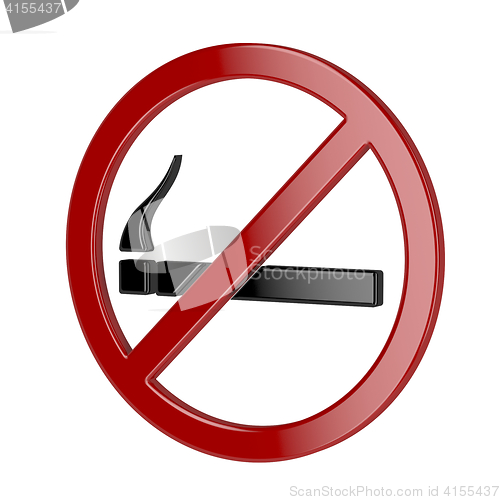 Image of No smoking sign