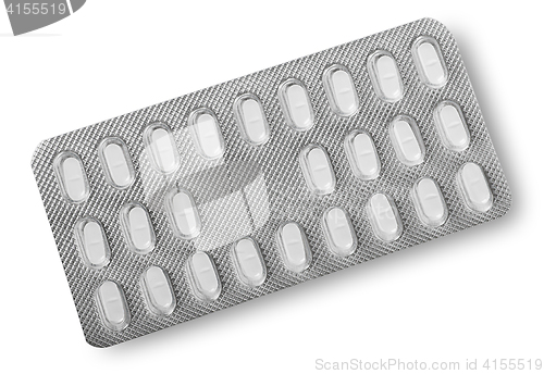 Image of Tablets in packing foil