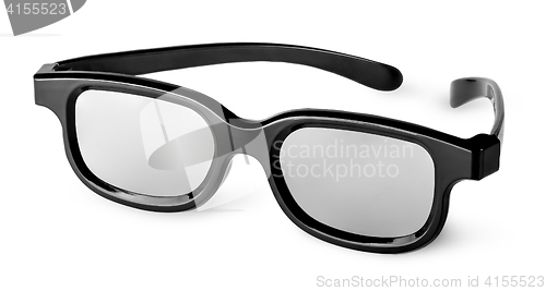 Image of Plastic 3D glasses