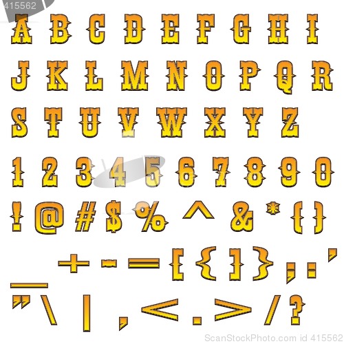 Image of Western alphabet