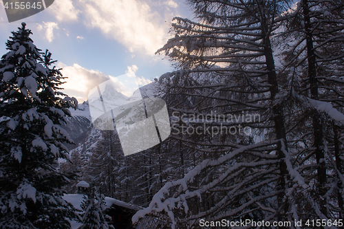 Image of mountain matterhorn zermatt switzerland