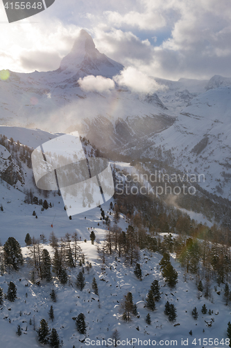 Image of mountain matterhorn zermatt switzerland