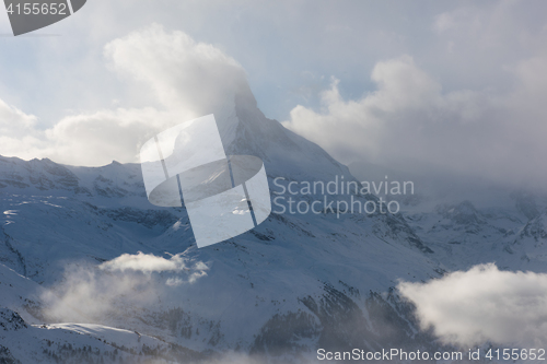 Image of mountain matterhorn zermatt switzerland