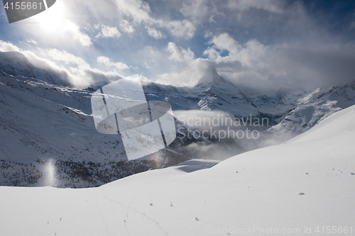 Image of mountain matterhorn zermatt switzerland