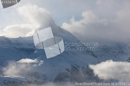 Image of mountain matterhorn zermatt switzerland