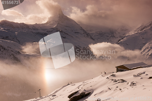 Image of mountain matterhorn zermatt switzerland