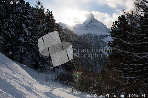 Image of mountain matterhorn zermatt switzerland