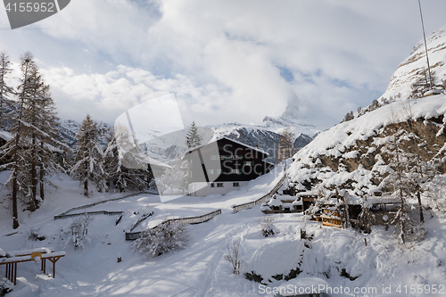 Image of mountain matterhorn zermatt switzerland