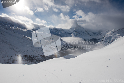 Image of mountain matterhorn zermatt switzerland