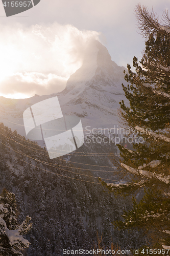 Image of mountain matterhorn zermatt switzerland