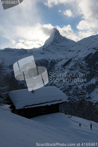 Image of mountain matterhorn zermatt switzerland