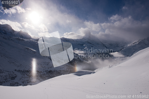 Image of mountain matterhorn zermatt switzerland