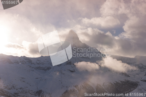 Image of mountain matterhorn zermatt switzerland