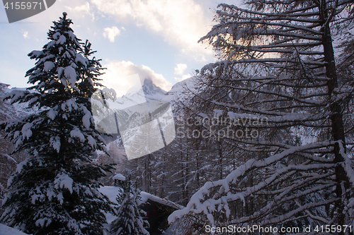 Image of mountain matterhorn zermatt switzerland