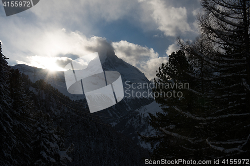 Image of mountain matterhorn zermatt switzerland