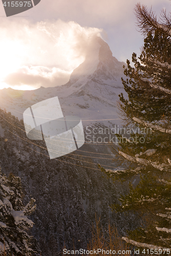 Image of mountain matterhorn zermatt switzerland