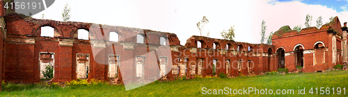 Image of Majestic Ruins of stables and headquarters of hussars