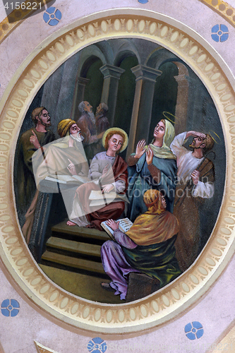 Image of The Twelve Year Old Jesus in the Temple