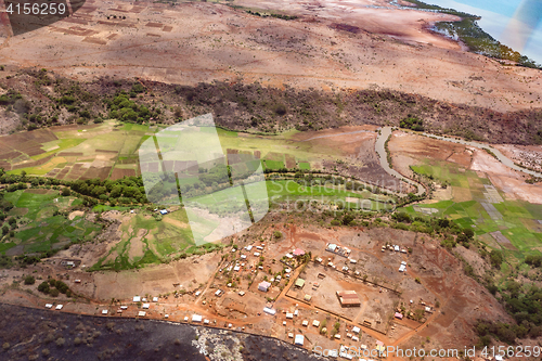 Image of view of the earth landscape, Madagascar coast