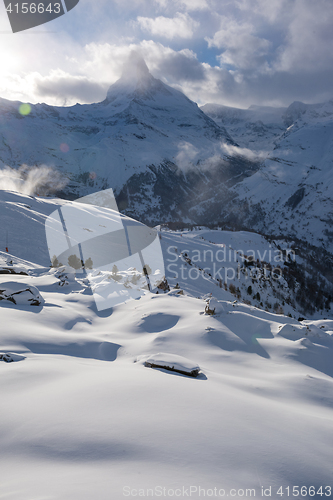 Image of mountain matterhorn zermatt switzerland