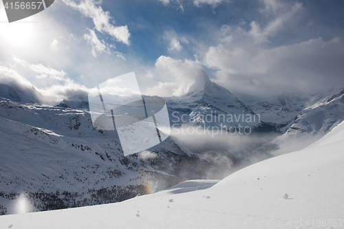 Image of mountain matterhorn zermatt switzerland