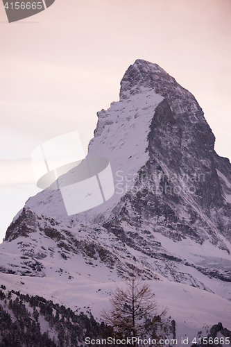 Image of mountain matterhorn zermatt switzerland