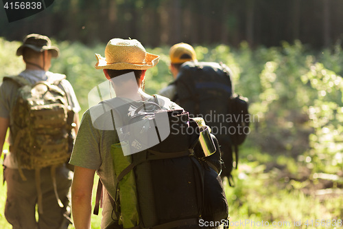 Image of Hikers from behind