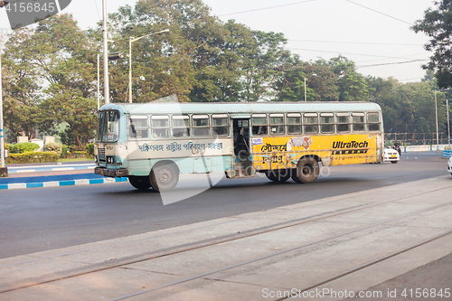 Image of Kolkata local bus