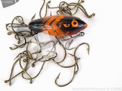 Image of Lure and Hooks