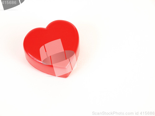 Image of Solitary Red Heart