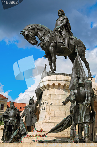 Image of King Matthias Corvin Statue