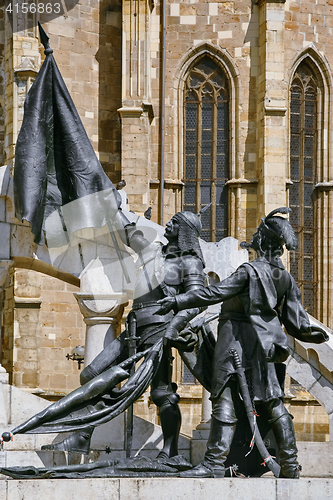 Image of Statue of Warriors of King Matthias 