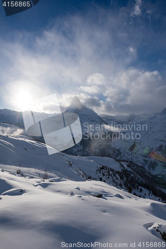 Image of mountain matterhorn zermatt switzerland