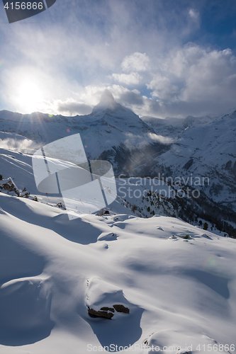 Image of mountain matterhorn zermatt switzerland