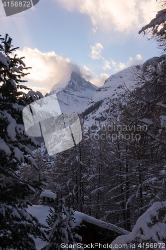 Image of mountain matterhorn zermatt switzerland