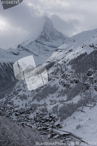 Image of mountain matterhorn zermatt switzerland