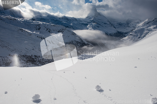 Image of mountain matterhorn zermatt switzerland