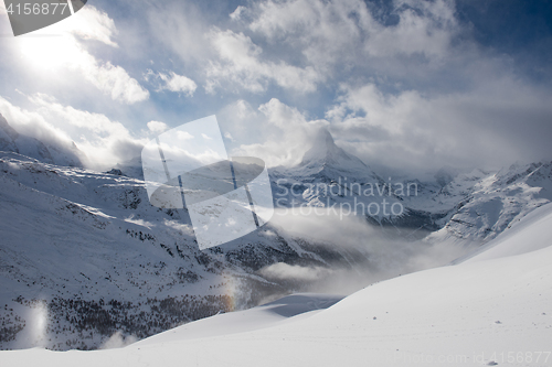 Image of mountain matterhorn zermatt switzerland