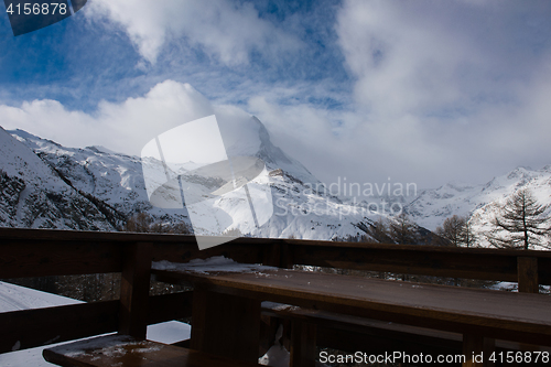 Image of mountain matterhorn zermatt switzerland