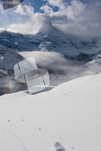 Image of mountain matterhorn zermatt switzerland