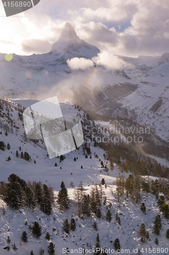 Image of mountain matterhorn zermatt switzerland