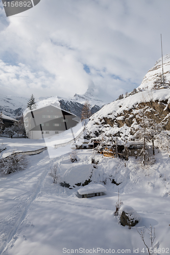 Image of mountain matterhorn zermatt switzerland